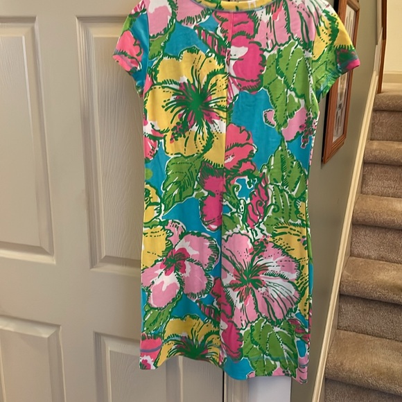 Multi color print dressss - Picture 5 of 5